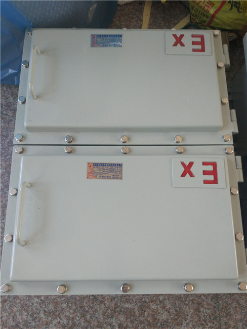 钢板焊接防爆接线箱/非标定做防爆分线箱