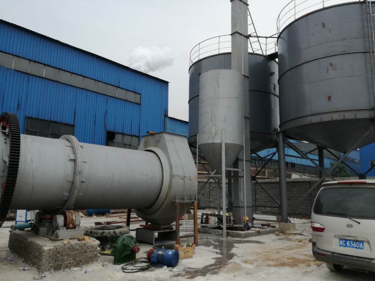 年产20万吨脱硫石膏生产线蒸汽沸腾炉