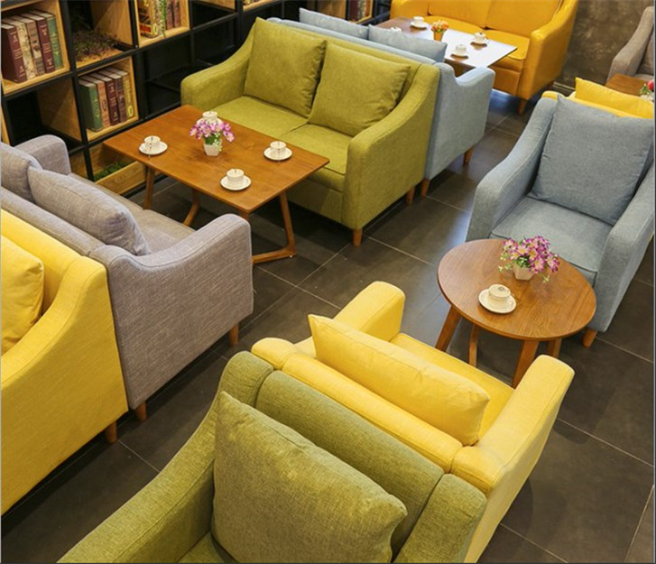KTV酒吧包厢沙发定制西餐咖啡厅奶茶甜品店沙发卡座桌椅组合