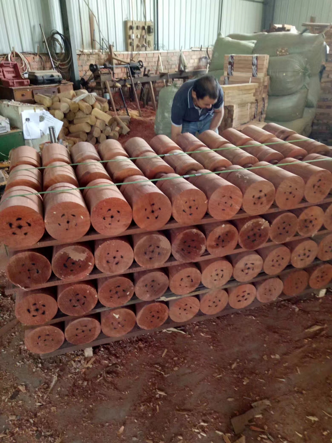 济南红梢木能否用来做木屋的材料