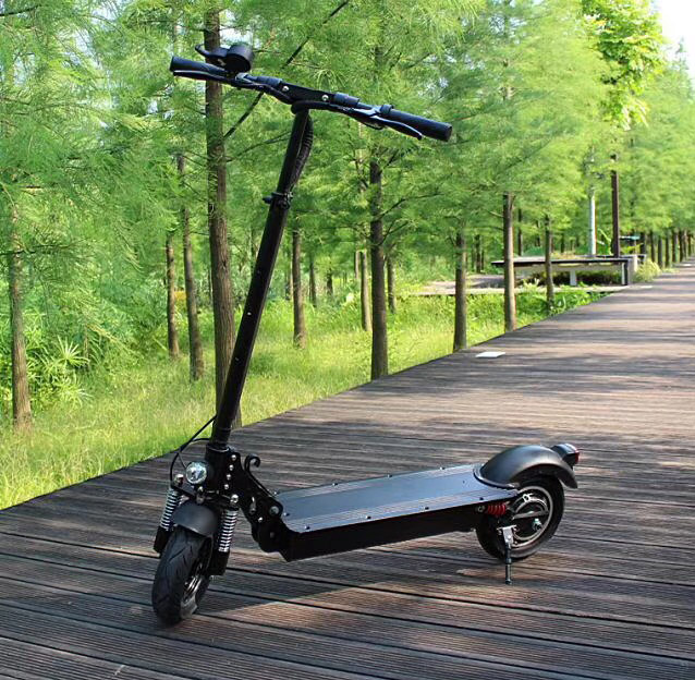 代驾电动滑板车锂电10寸迷你电动车两轮折叠代步自行车带座椅