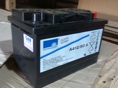 进口德国阳光蓄电池A412/50A|阳光电池12v50ah储能工业后备电池