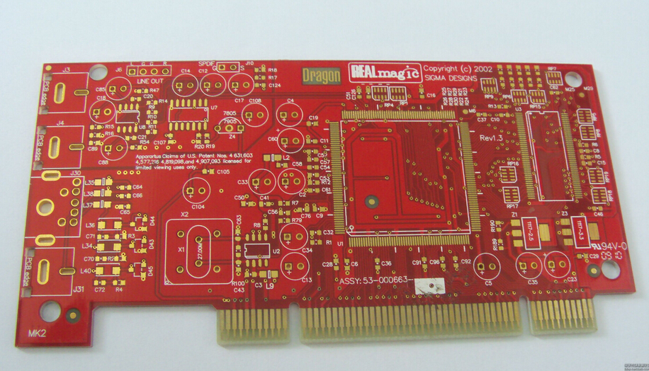 红油PCB板打样，电金线路板加工，PCB多层板供应商