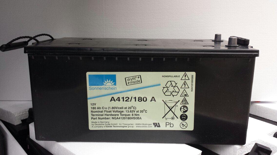 A412/50A阳光蓄电池12V50AH规格型号