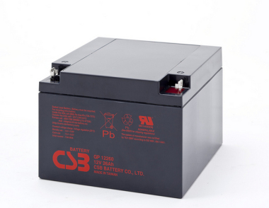 CSB蓄电池12V26AH 型号GP12260批发价格