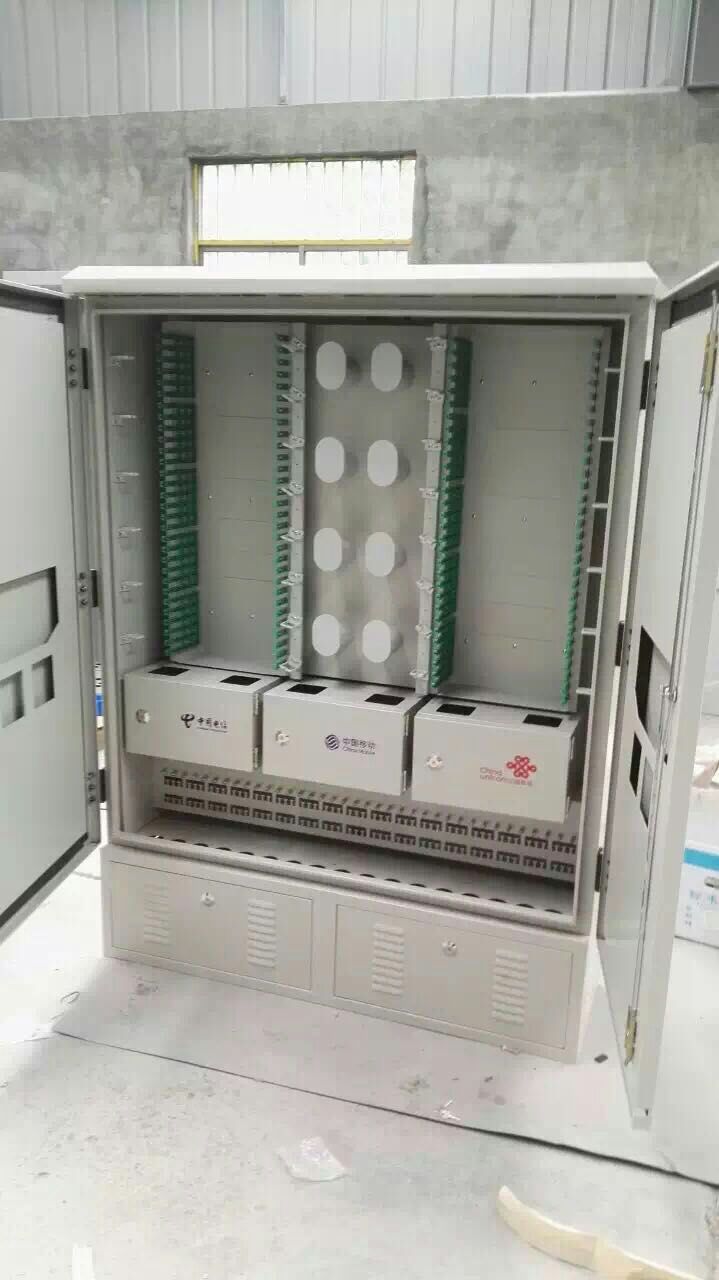 新疆冷轧板432芯三网合一光缆交接箱