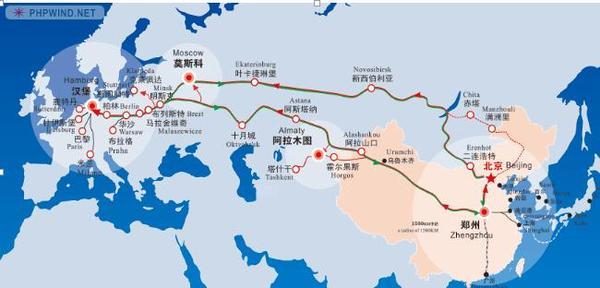中国到俄罗斯莫斯科铁路运输公司