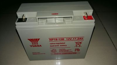 汤浅 YUASA）NP18-12B/12V17AH免维护蓄电池