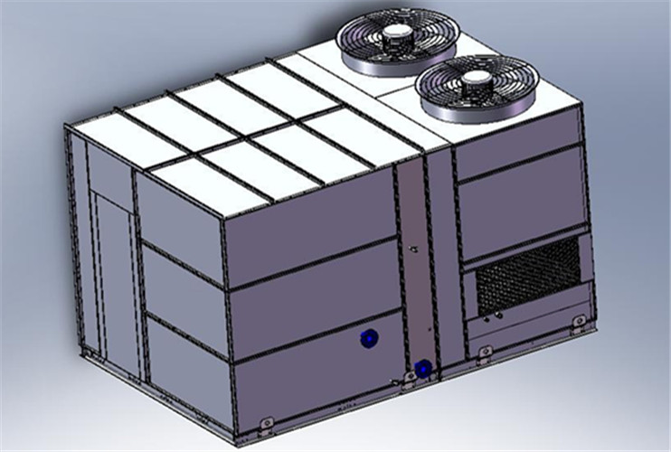斯科瑞奇工艺冷源系统一体化蒸发冷冷水机组