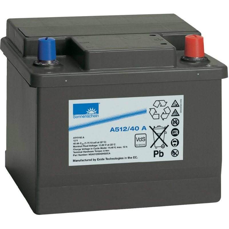 德国阳光蓄电池A512/40 规格12V40AH胶体电池
