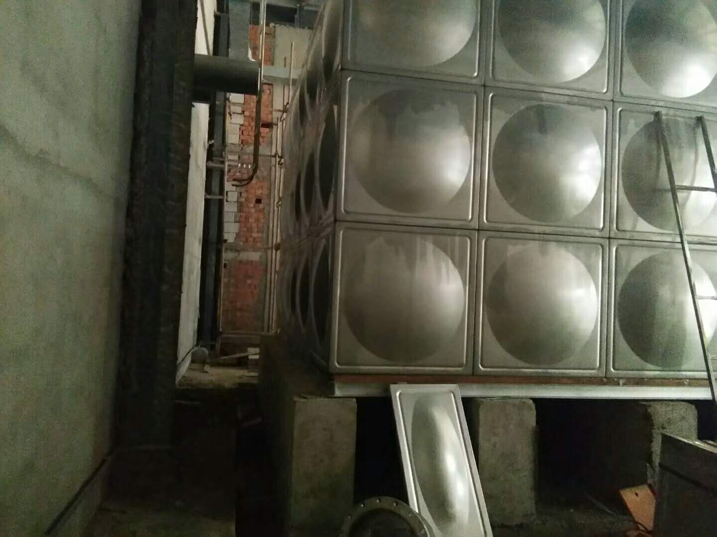 洛阳不锈钢保温水箱消防水箱圆形水箱地埋式水箱