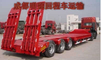 货运信息部成都到陕西省富县货运回程车