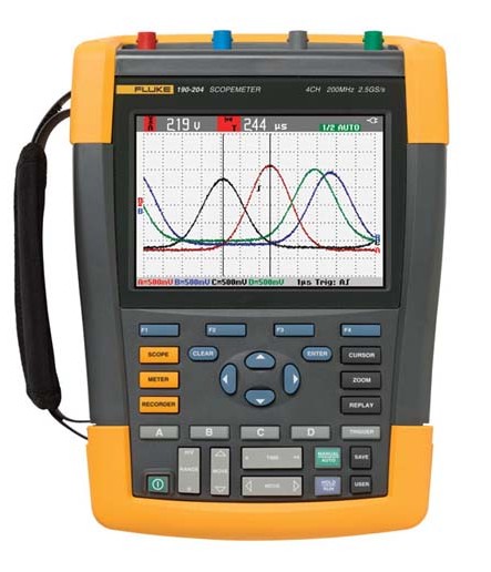 Fluke-190-102 ScopeMeter彩色数字示波器，100 MHz，2 通道