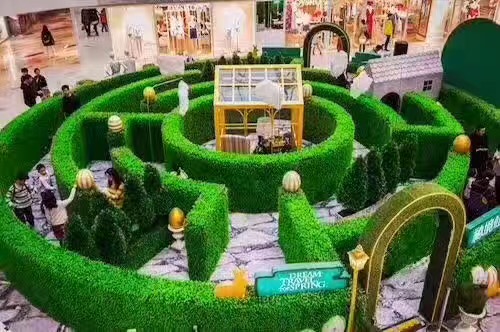 上海绿植迷宫出租绿雕展览制作出售