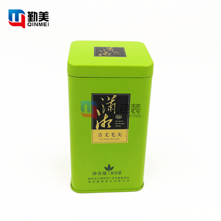 正方形通用茶叶罐 通用红茶绿茶包装罐
