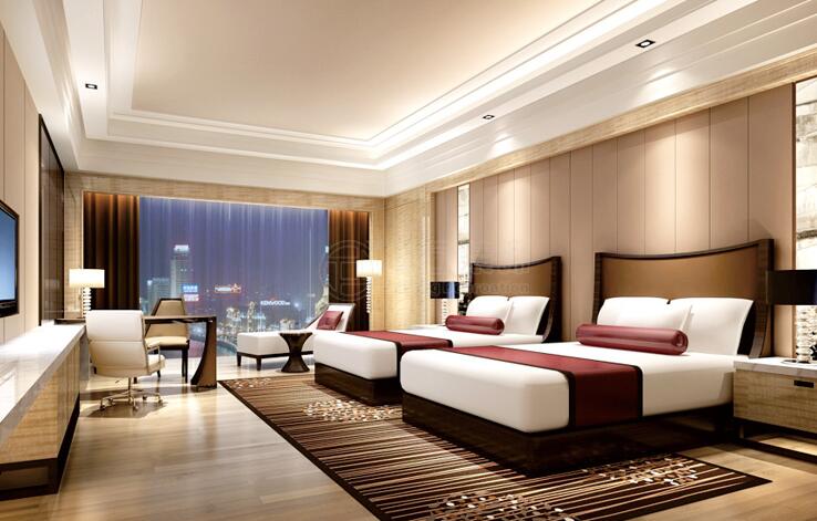 贵港城市便捷酒店装修，新颖创意的城市便捷酒店装修设计
