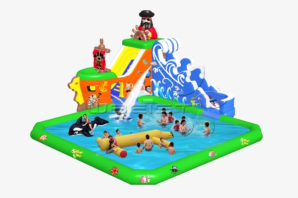 5千平方场地搞水上乐园搭配哪些设备适合亲子互动游玩的