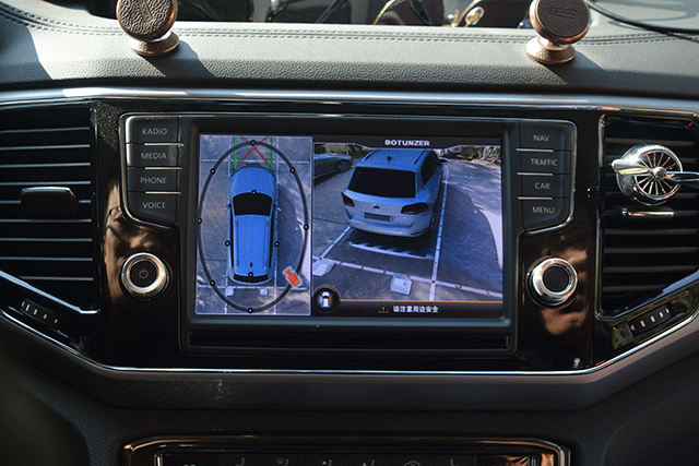 新品上市 大众途昂360全景倒车影像 保途者3D全景智能泊车
