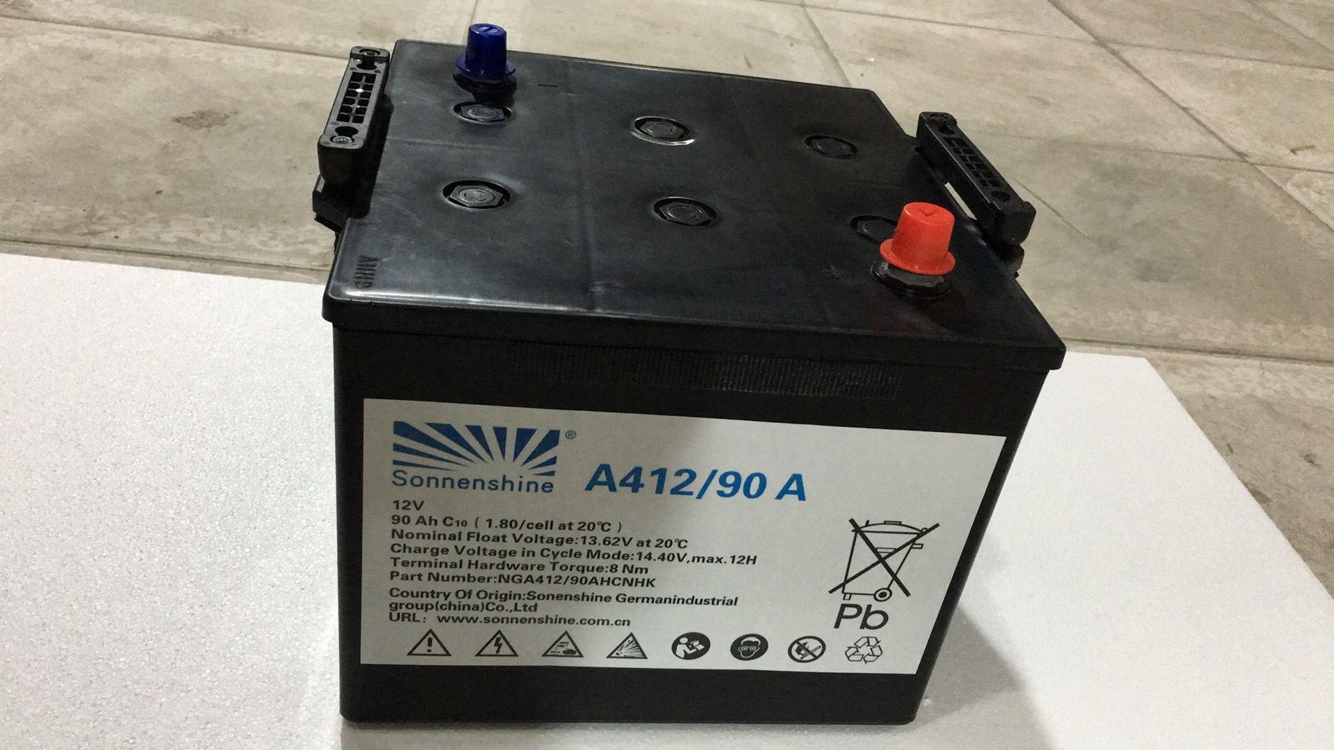 贵州阳光蓄电池A412/90总代理报价