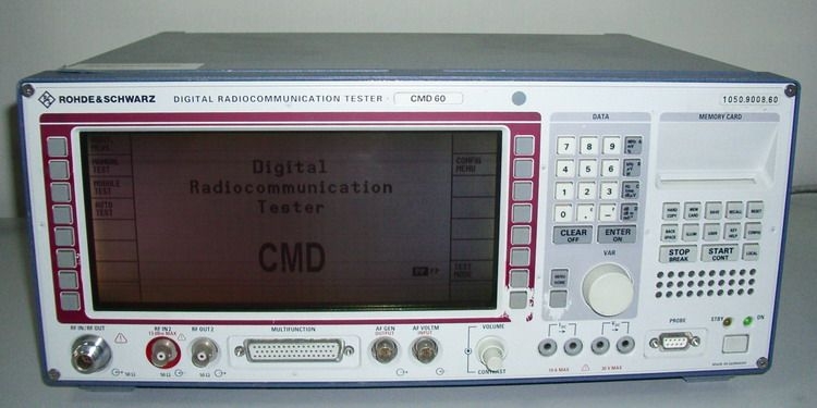 闲置二手罗德与施瓦茨R&S CMD60手机综合测试仪