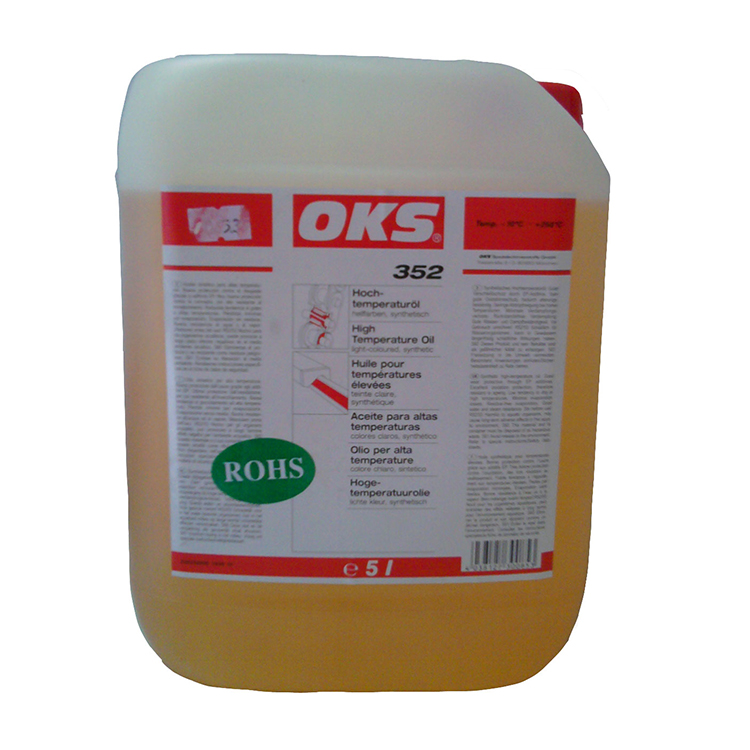 德国OKS353链条油 OKS 352润滑油 浅色高温合成链条油原装 5L