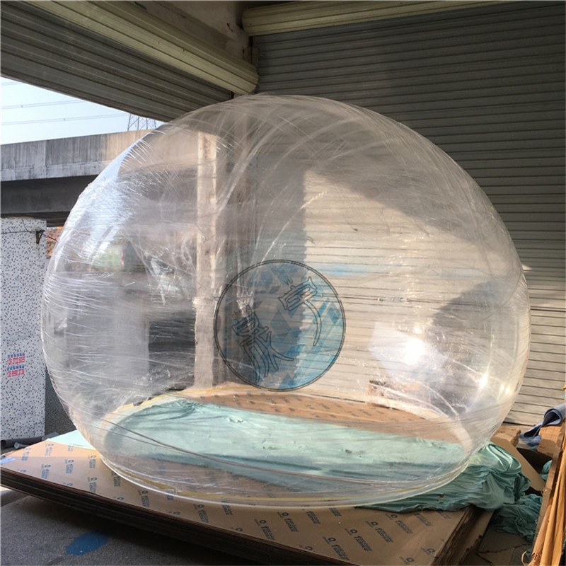 厂家直销透明**玻璃球罩，圆形亚克力罩，3米直径亚克力装饰球罩