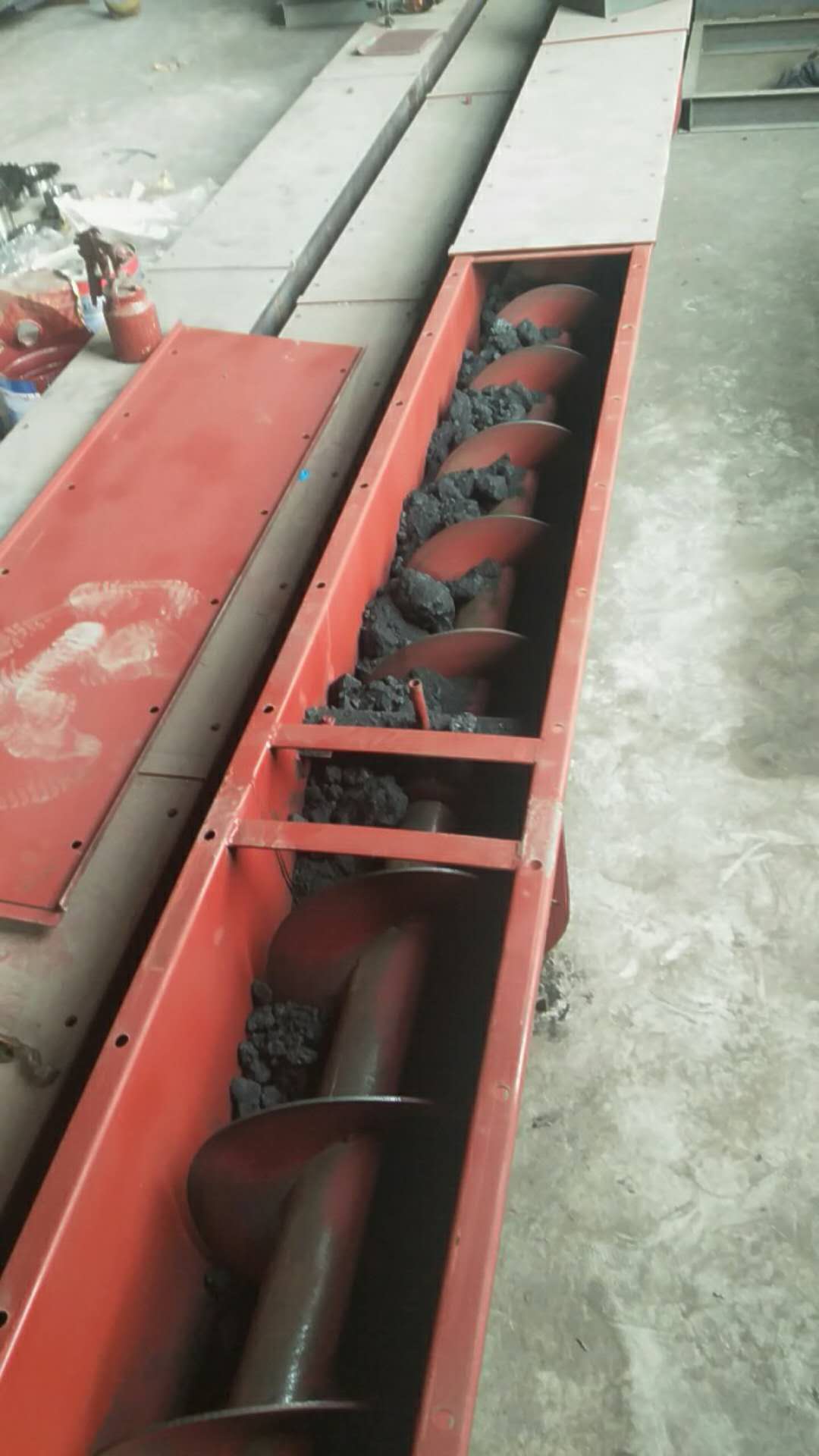 沧州权特环保厂家生产U型螺旋输送机结实耐用