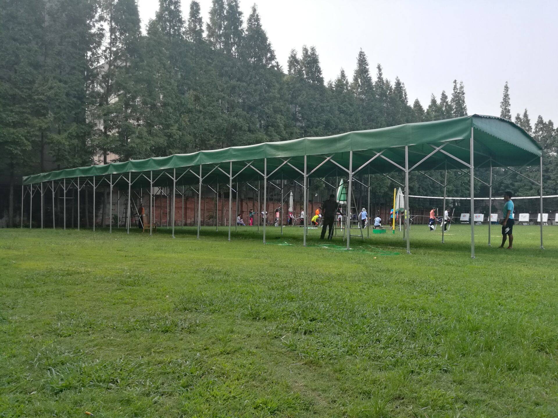 厂家直销移动仓储雨篷简易活动车棚户外活动帐蓬物流雨篷遮阳篷