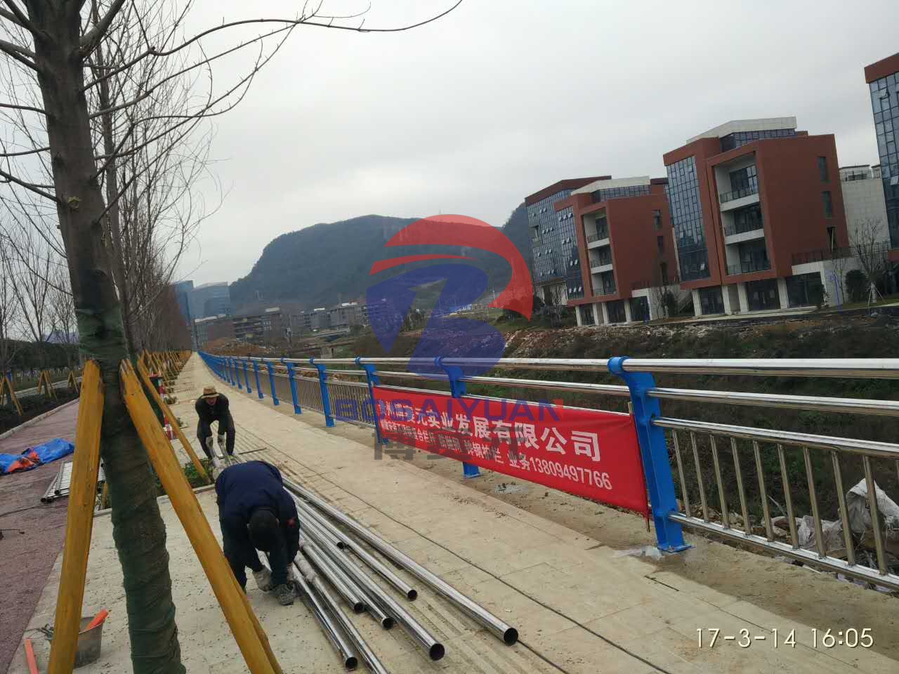贵州河道护栏、贵阳灯管护栏、贵阳桥梁防撞护栏价格
