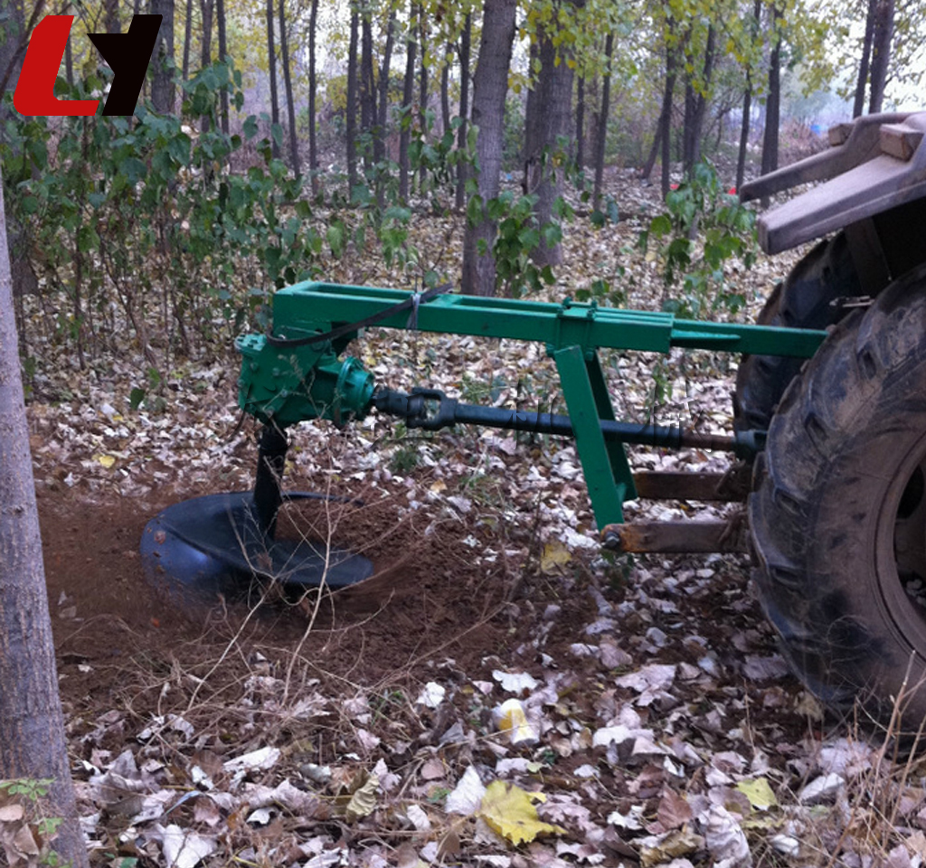 龙钰机械手提式植树挖坑机 联保小型拖拉机挖坑机