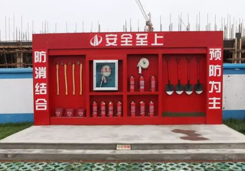 柳州宏宝工地消防战备紧急消防柜厂家直销