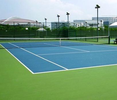 硅PU塑胶网球场一平方价格问绿昂