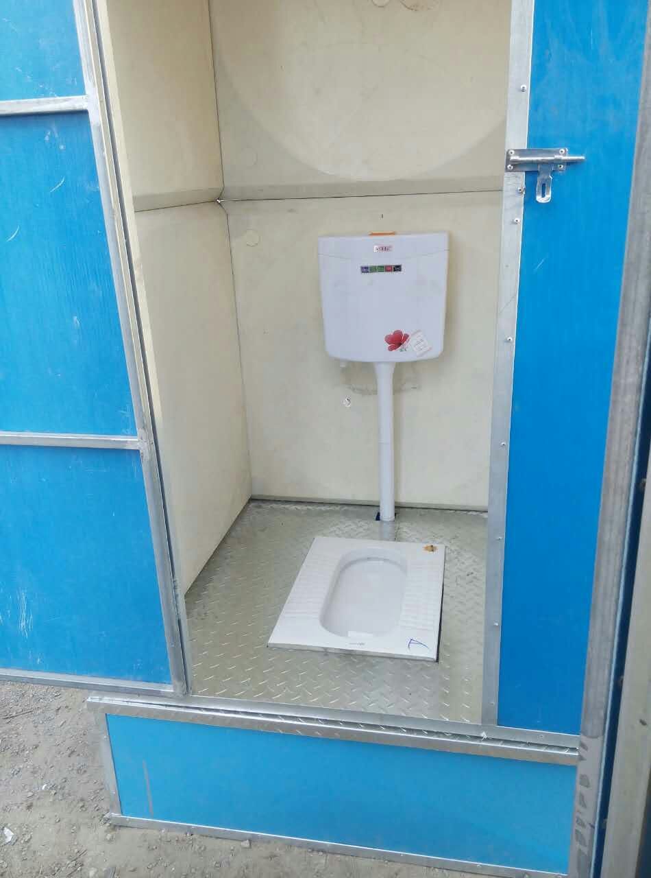 厂家直销玻璃钢厕所卫生间WC玻璃钢移动厕所工地简易流动卫生间