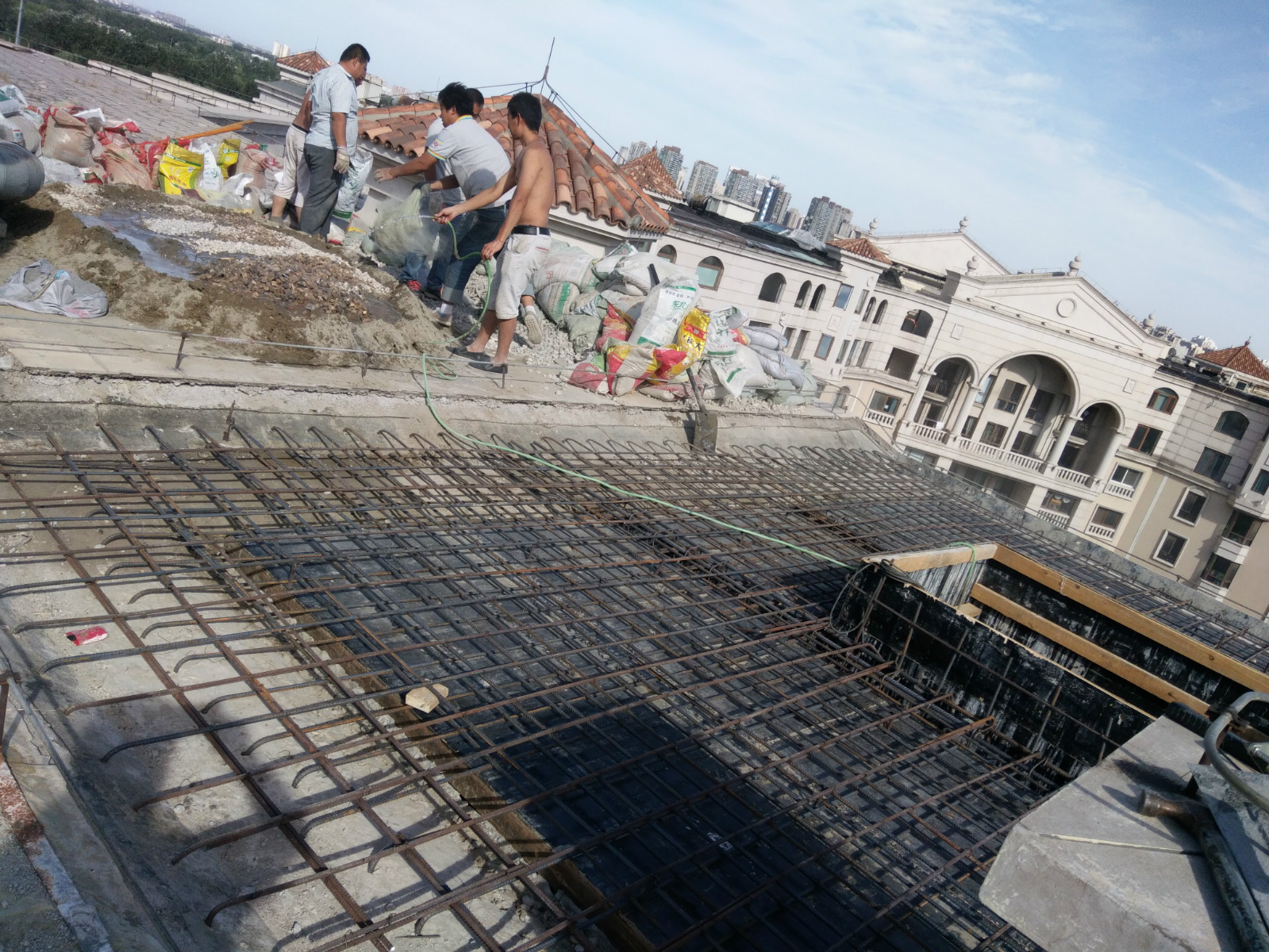 北京钢结构阁楼夹层现浇混凝土楼板设计施工
