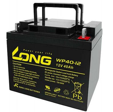 广隆蓄电池12V40AH 型号WP1-40-12全新报价