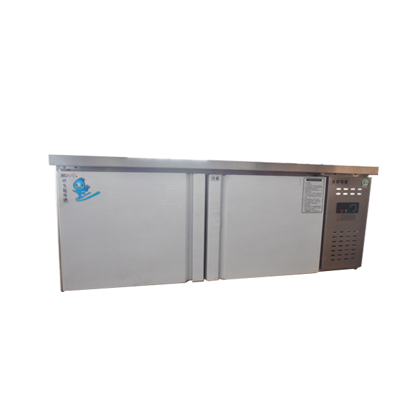山西商用厨房设备学校食堂不锈钢厨房设备冷藏保鲜工作台