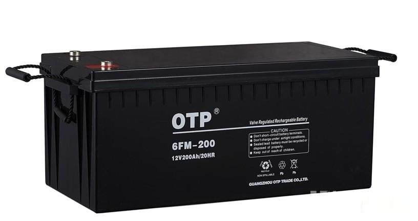 OTP蓄电池12V200AH 型号6FM-200较新价格