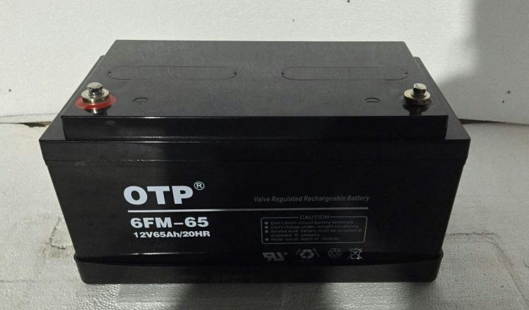 OTP蓄电池6FM-65 欧托匹）12V65AH蓄电池型号