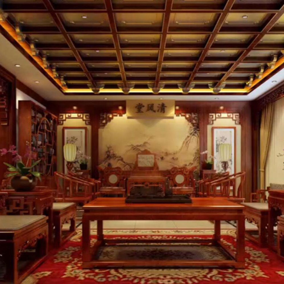 明清阁中式装饰中式装修别墅设计