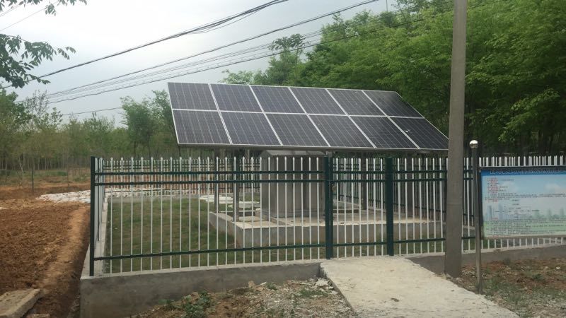 可远程控制太阳能微动力污水处理设备