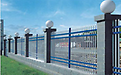 家庭围墙**锌钢护栏厂家生产围墙护栏加工锌钢方管围栏
