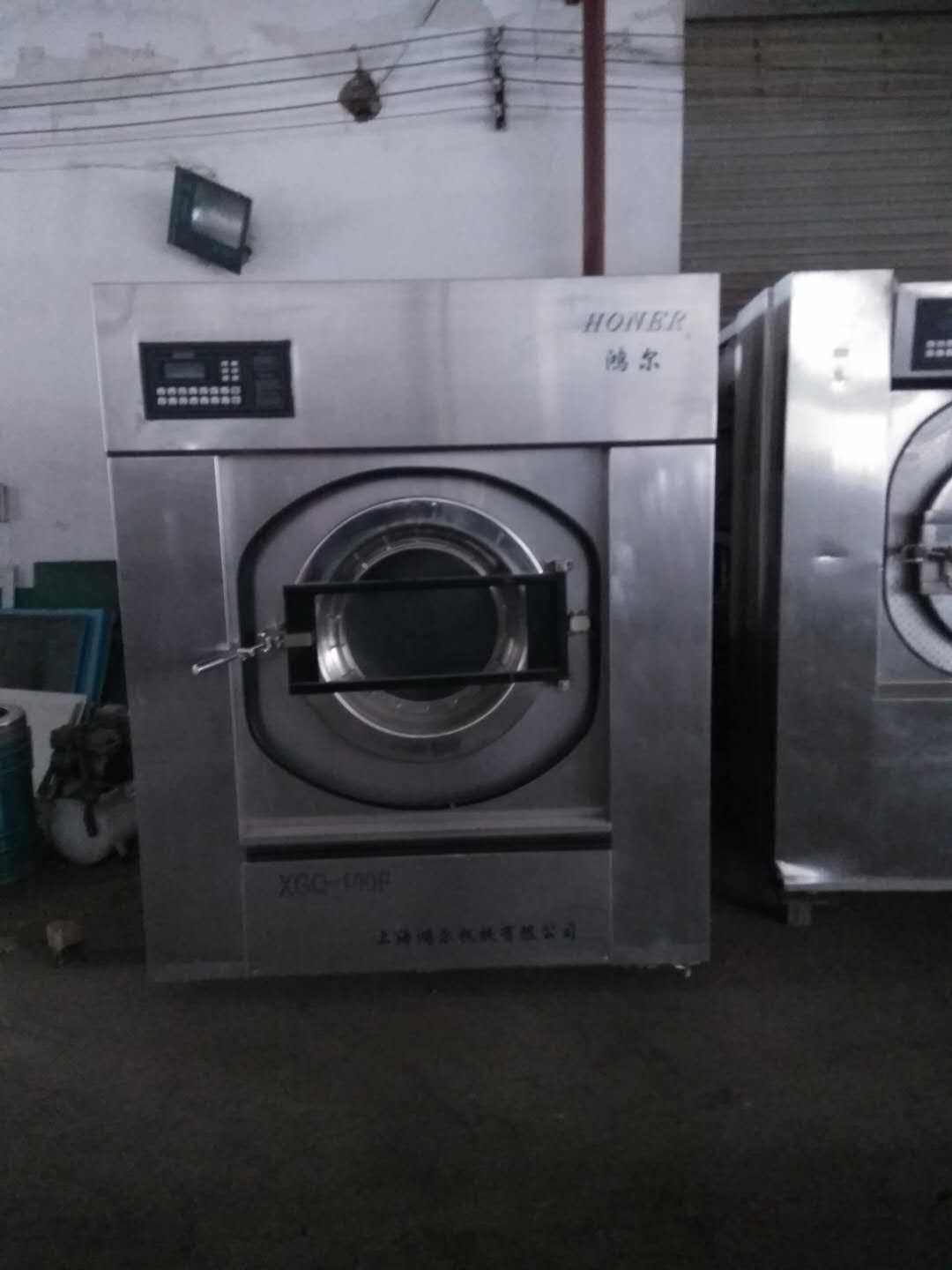 东营河口区洗床单毛巾的二手设备烘干机水洗机烫平机