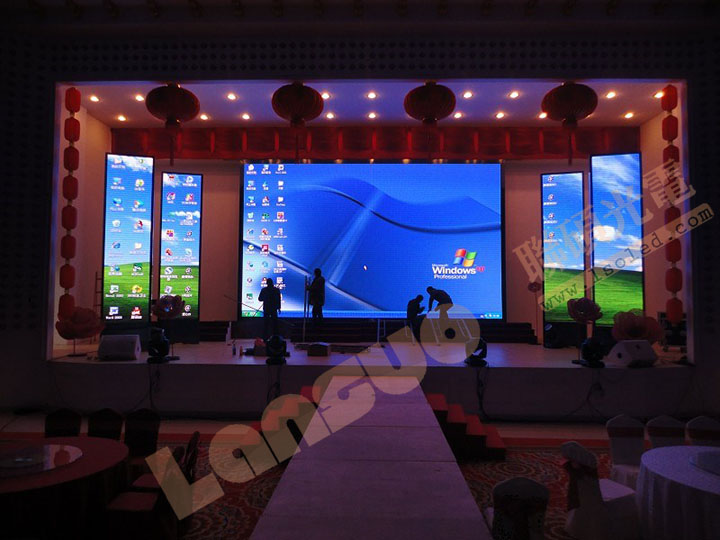 舞台租赁LED显示屏应用及制作价格方案