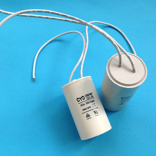 CBB60电机电容器 金属化聚丙烯膜圆柱形交流电容器
