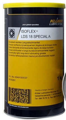 KLUBER ISOFLEX SUPER LDS 18 克鲁勃LDS 18高速润滑油脂 1kg正品