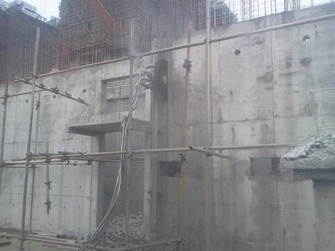 北京混凝土墙体静力切割拆除