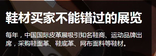 2023年上海皮革展看