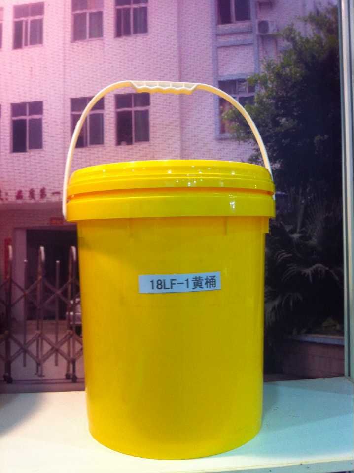 厂家直销 pp塑胶拉环18L塑料包装桶涂料桶 耐用油墨桶白乳胶桶