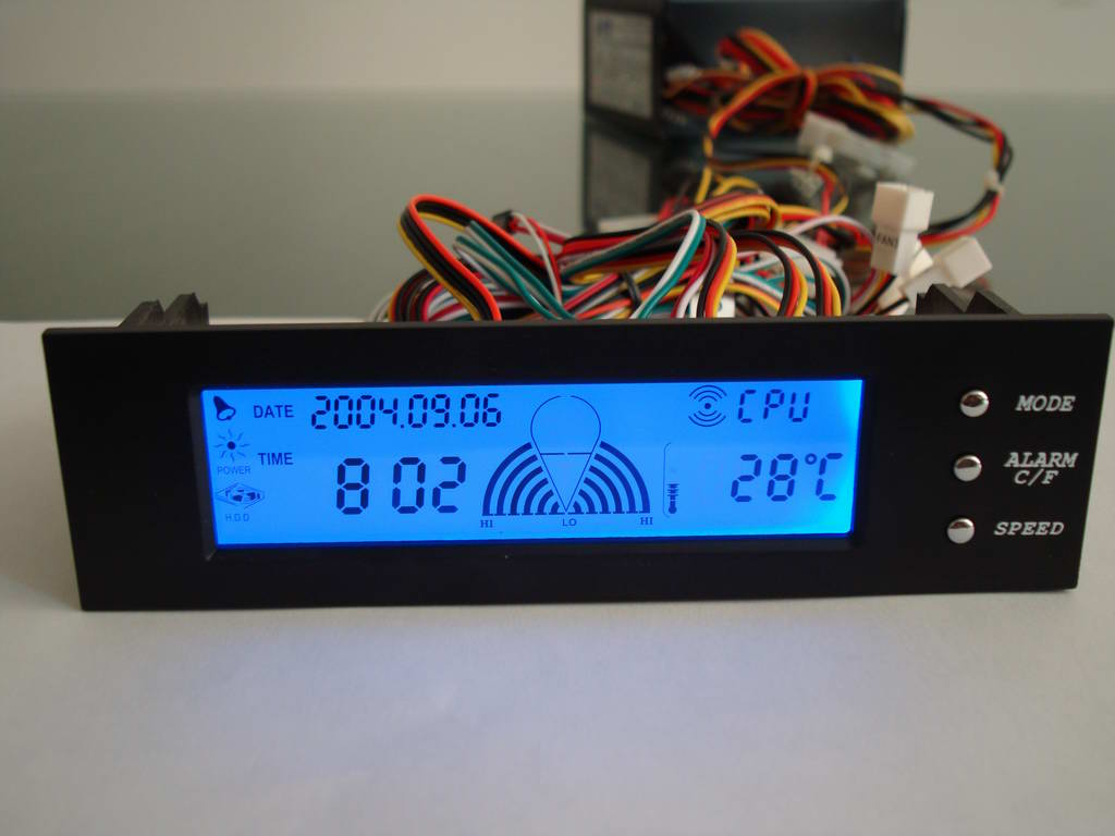 定制电脑机箱温控LCD液晶屏电梯显示LCD液晶屏