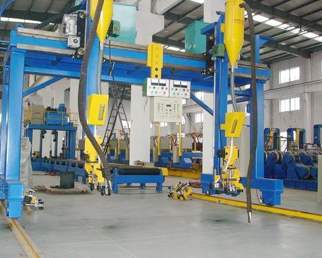 轻钢结构生产线 H型钢结构生产线设备 h/t型钢焊接机